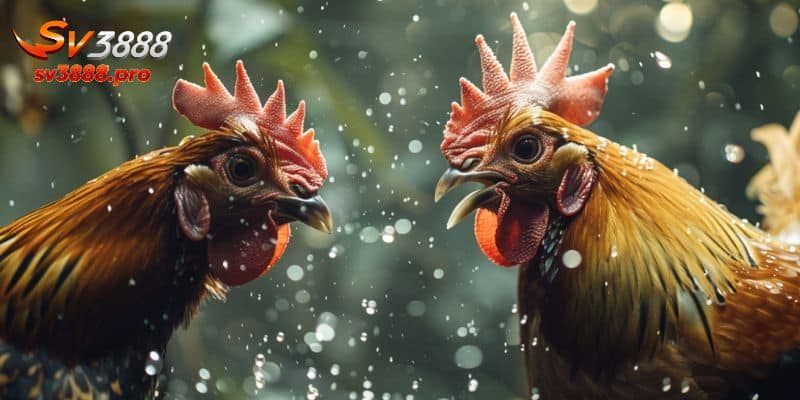 Luật chơi đá gà cựa tròn đơn giản tại SV388